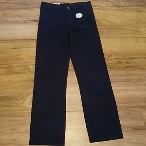 Carter's boys navy straight slacks uniform